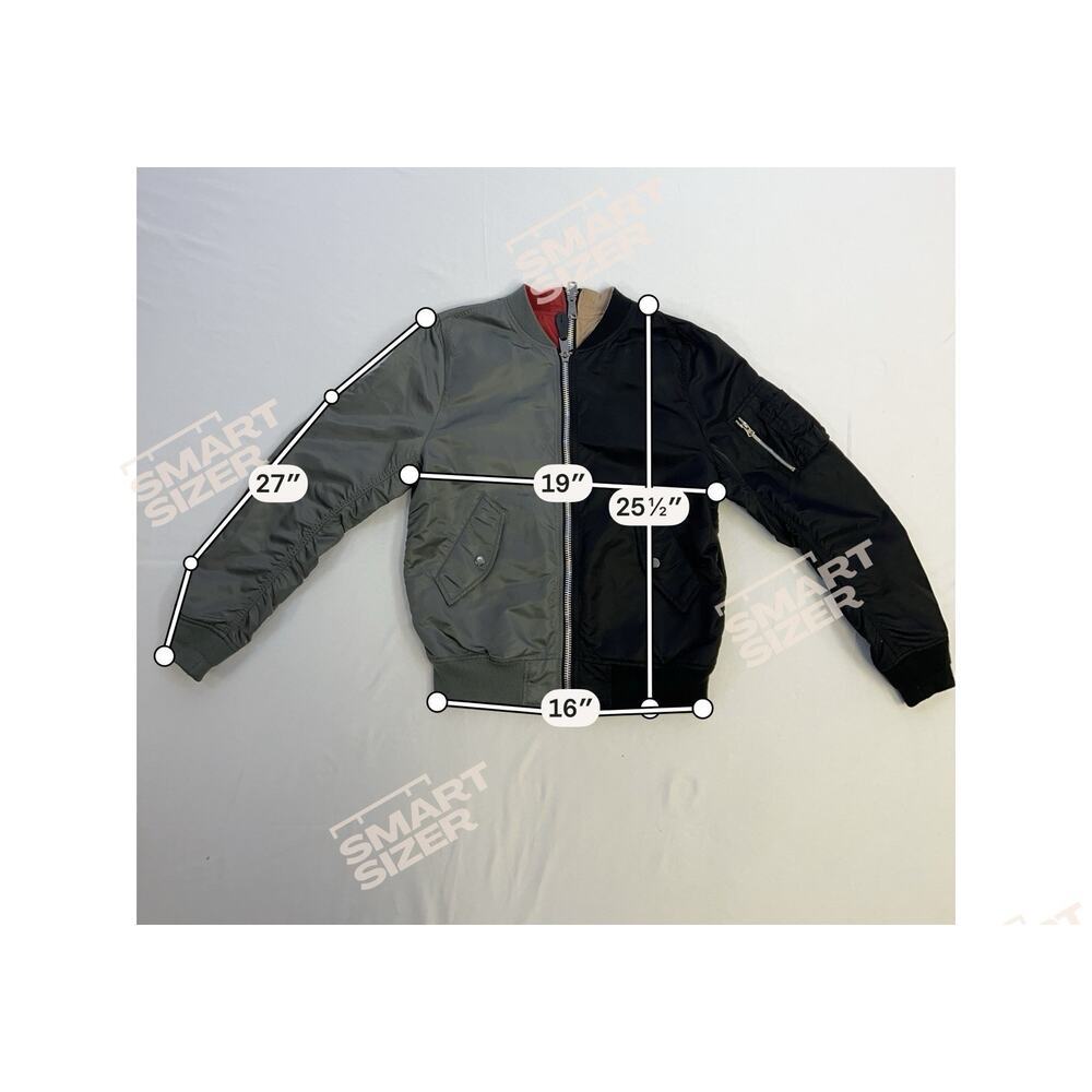 Alpha Industries Bomber Flight Jacket L-2B Reversible Color Block Men’s Sz S - Picture 16 of 16